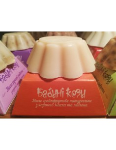 Мило з козиного масла та молока з грейпфрутом 